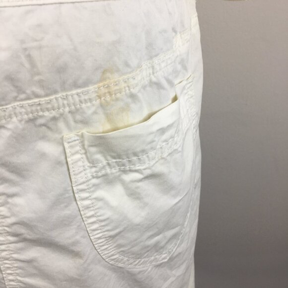 COMME CA ISM Ivory Belted 3/4-Long Sleeve Button Dress - Picture 15 of 16